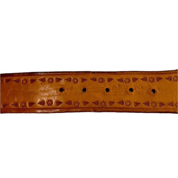 One-Of-A-Kind Dyna Buckle Solid Brass Handmade Belt - Picture 6 of 11